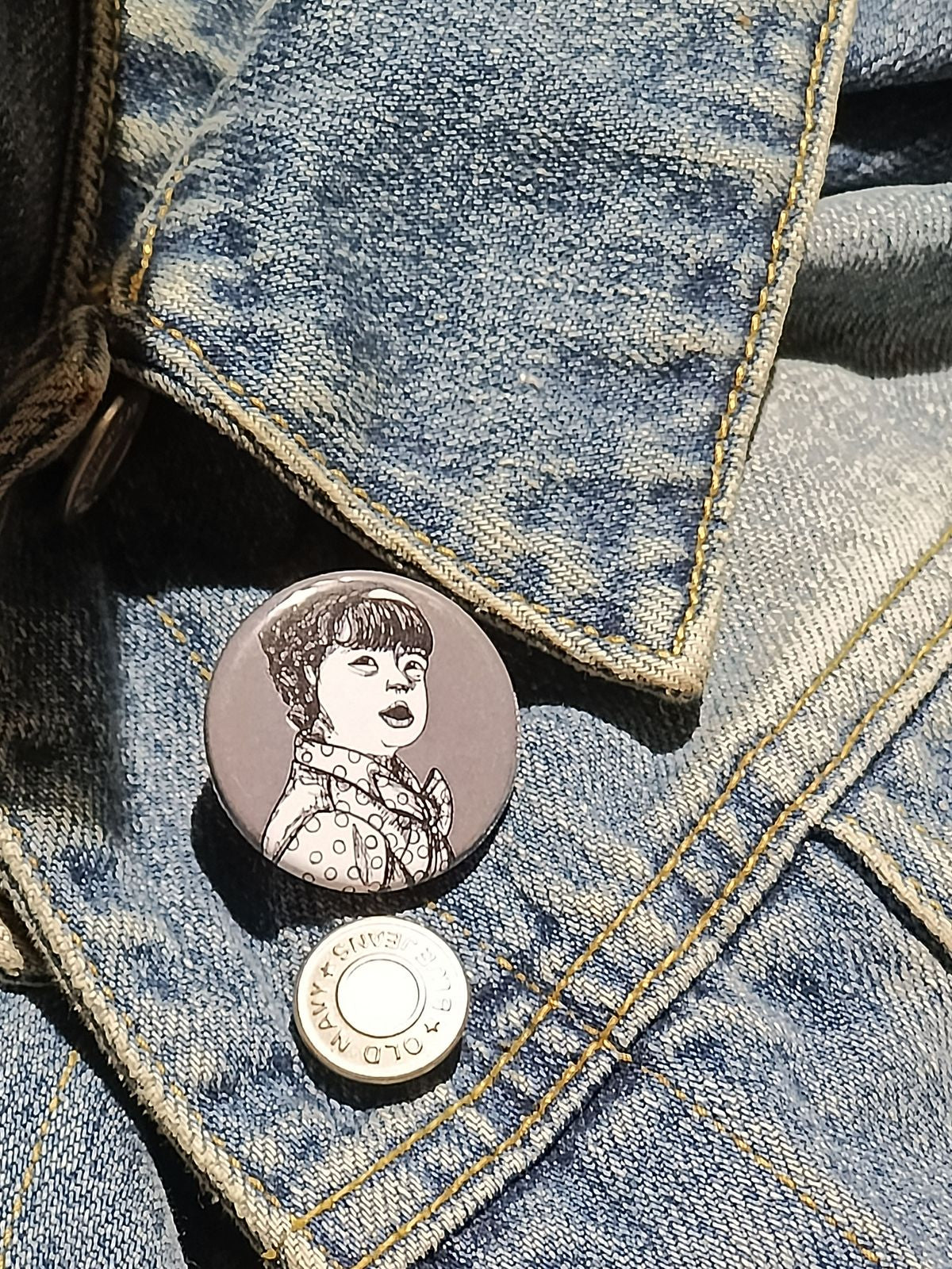 Addie Langdon Pin | AHS Murder House Horror Button
