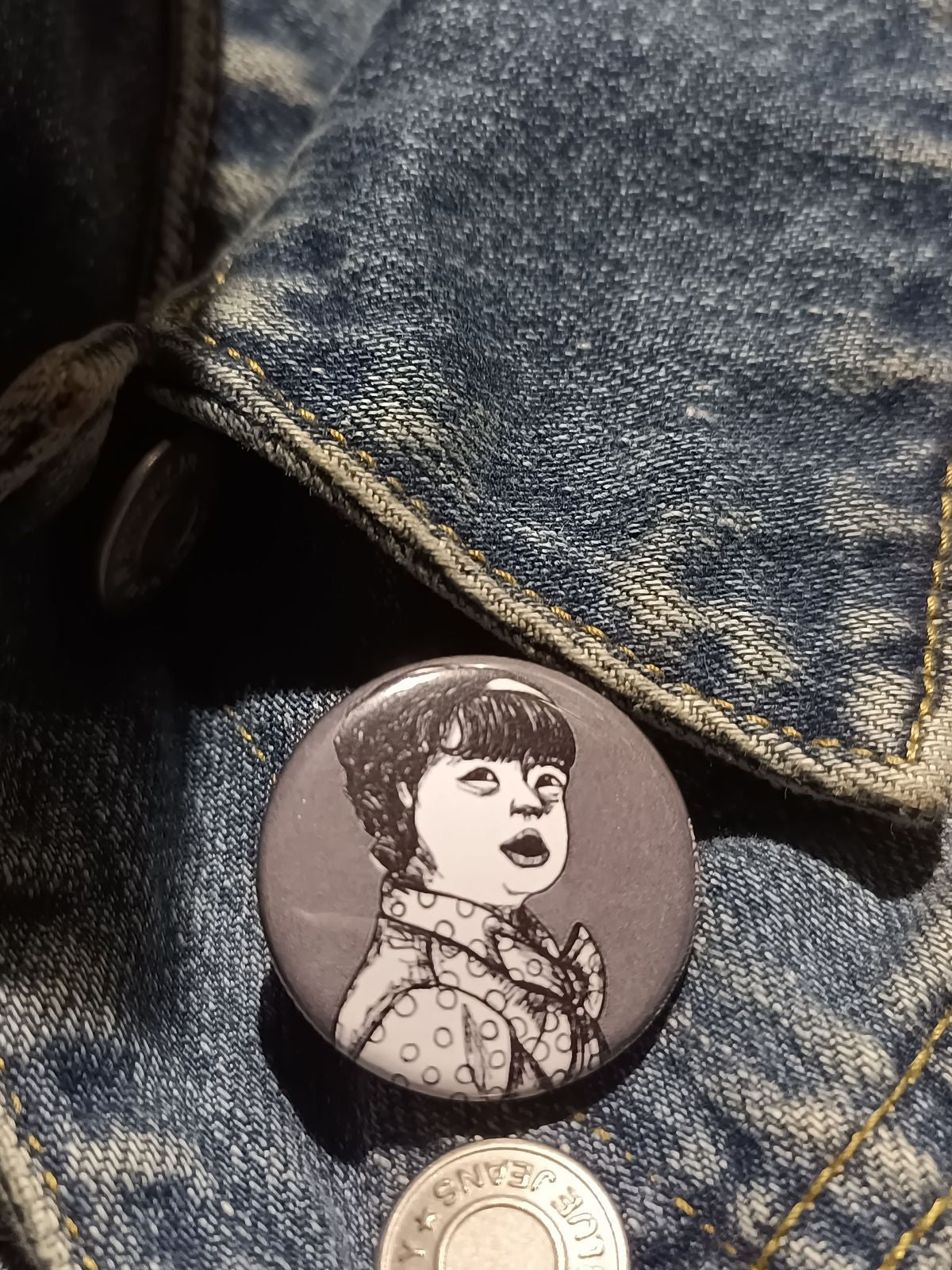Addie Langdon Pin | AHS Murder House Horror Button