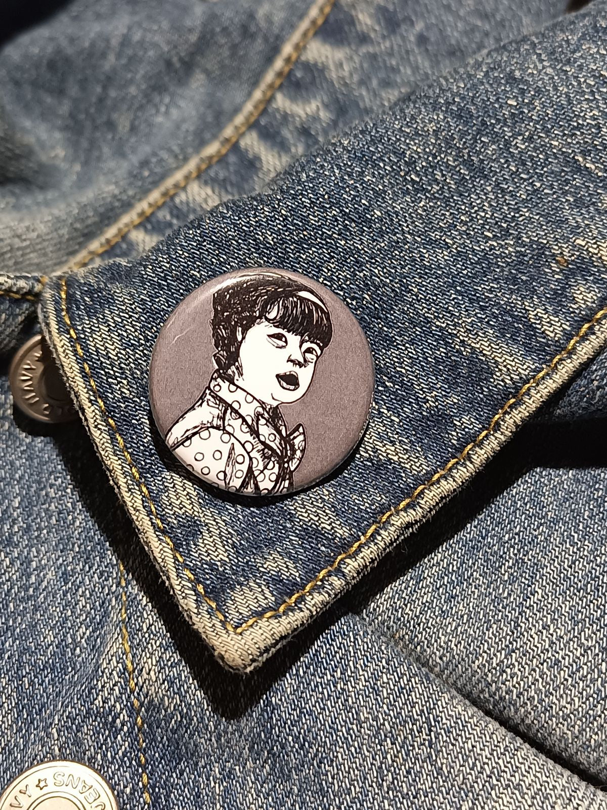 Addie Langdon Pin | AHS Murder House Horror Button