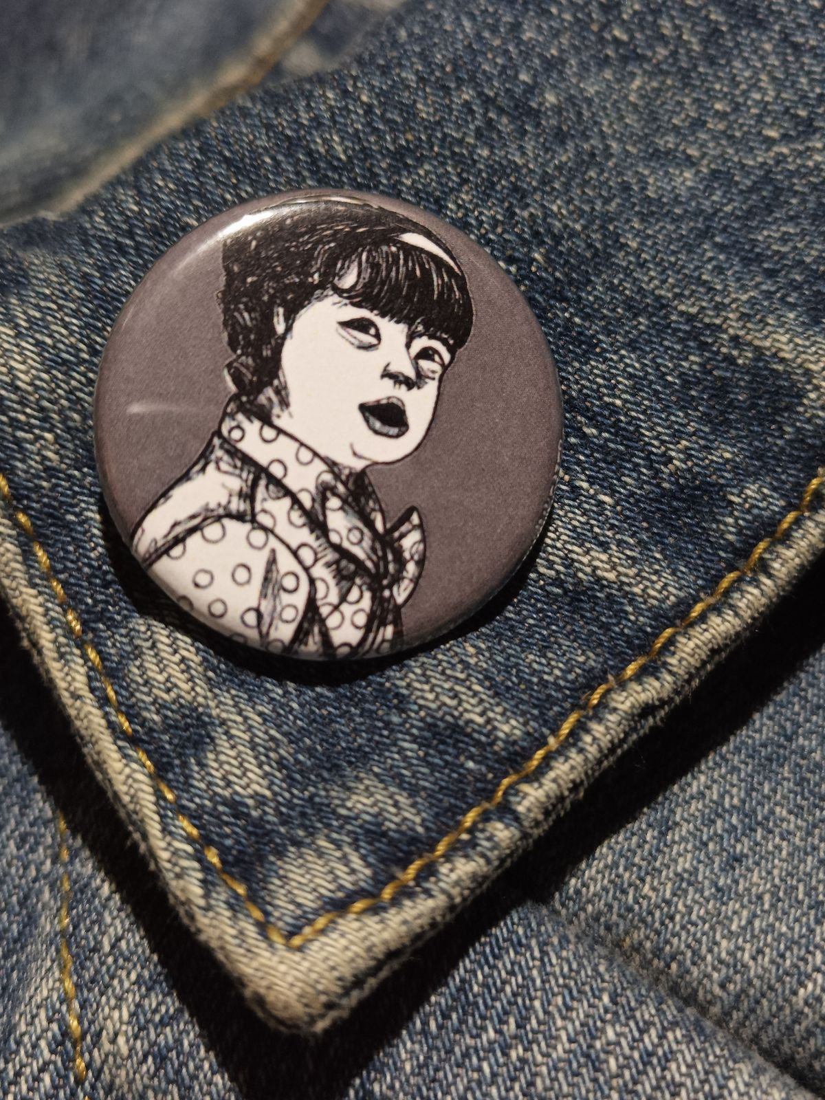 Addie Langdon Pin | AHS Murder House Horror Button