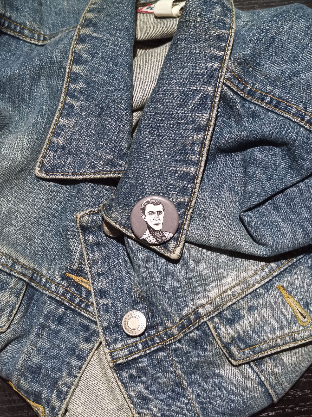 Paul the Illustrated Seal AHS Button – Freak Show Collectible