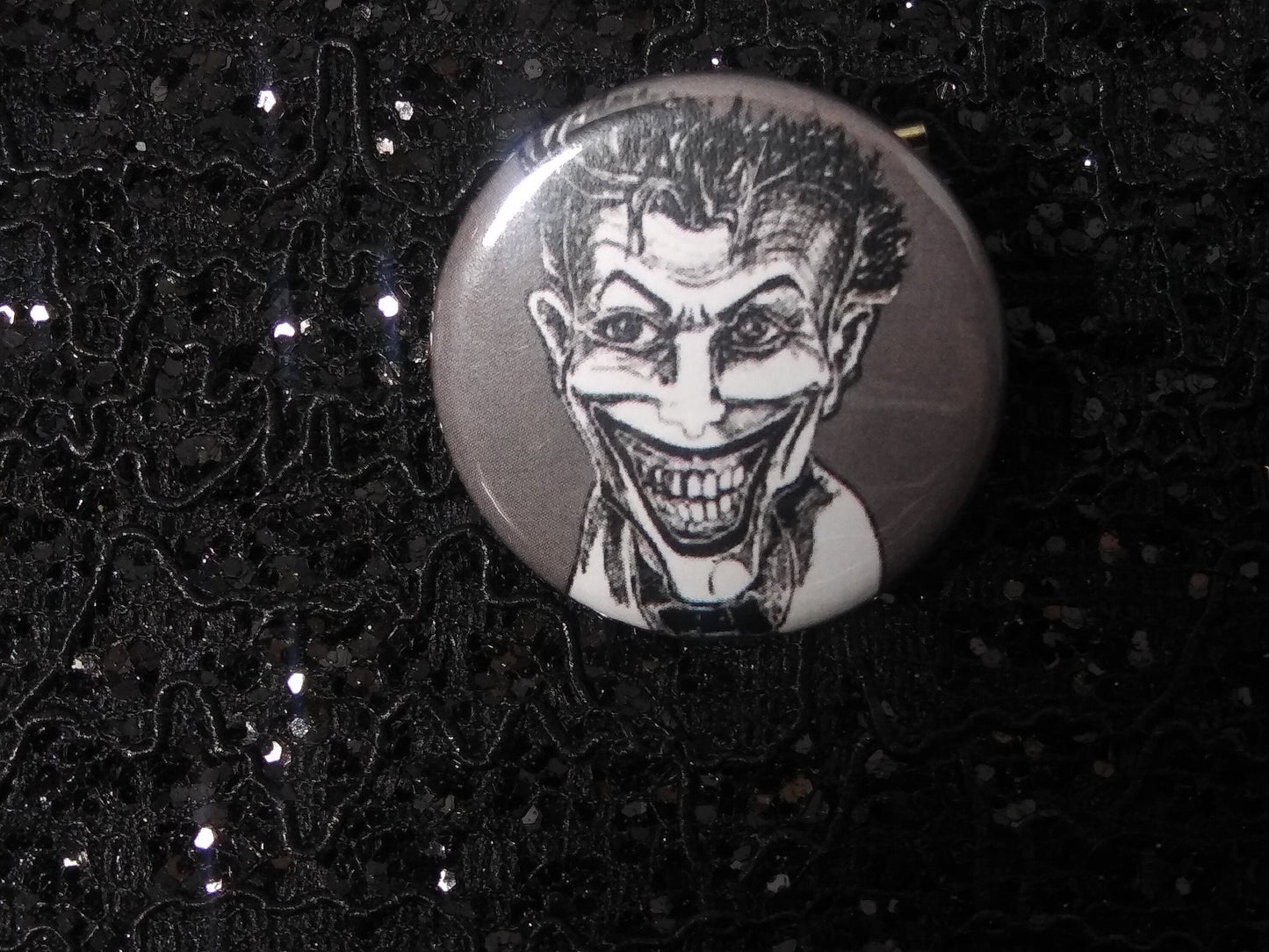 Creepy Cool: Joker Pinback Buttons - Perfect Batman presents for adults.