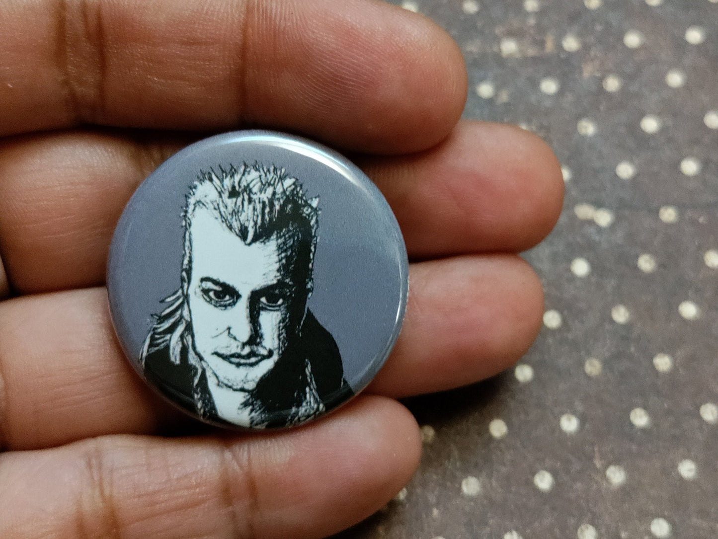 The Lost Boys Pinback Buttons - 80s Movie Vampire Gifts for Horror Lovers - Set of Spooky Round Pins