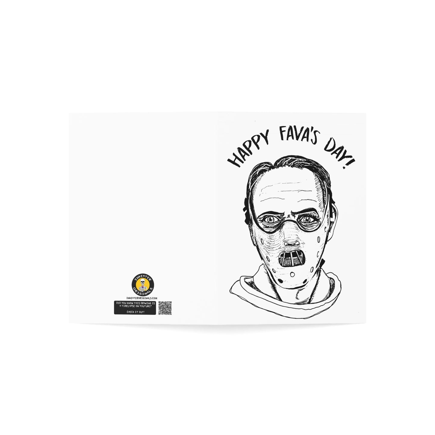 Happy Fava's Day - Cannibal Genius Card