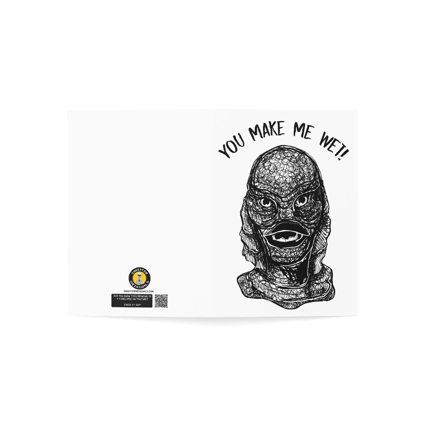 Lagoon Dweller Card: You Make me Wet