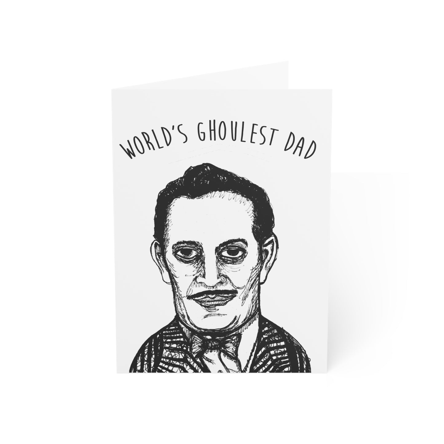 World's Ghoulest Dad Card