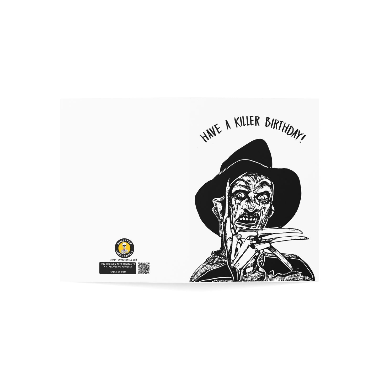 Burned Dream Haunter Birthday Card