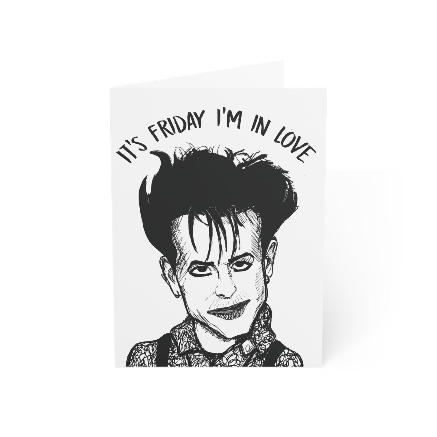 It's Friday I'm In Love - 80s Music Love Card