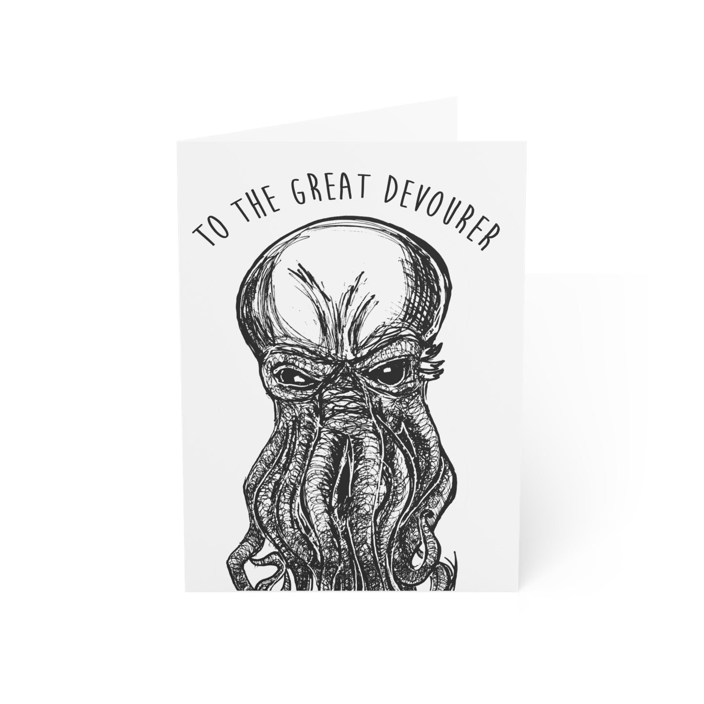 To the Great Devourer - Cthulhu Card