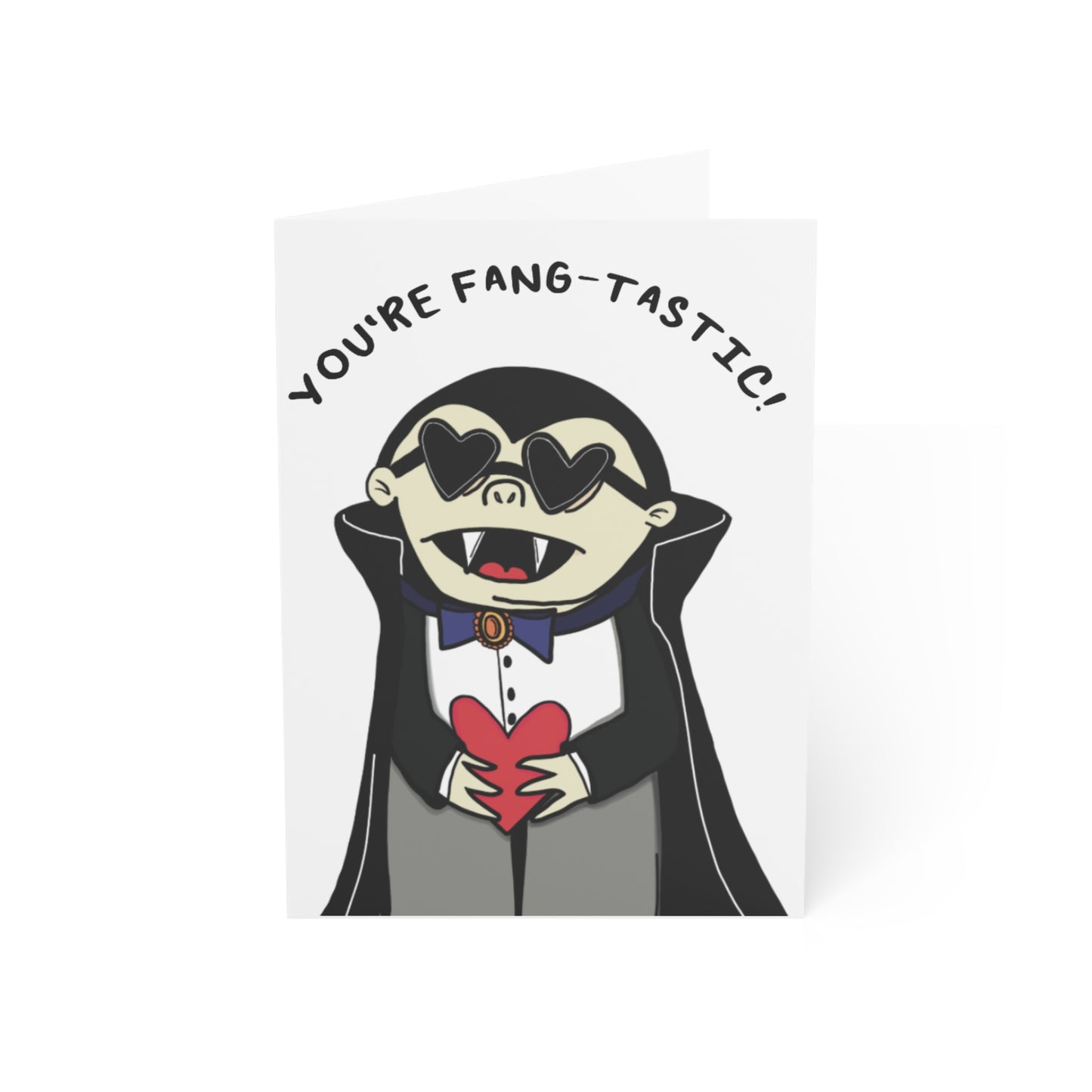 Fang-tastic Vampire Love Card