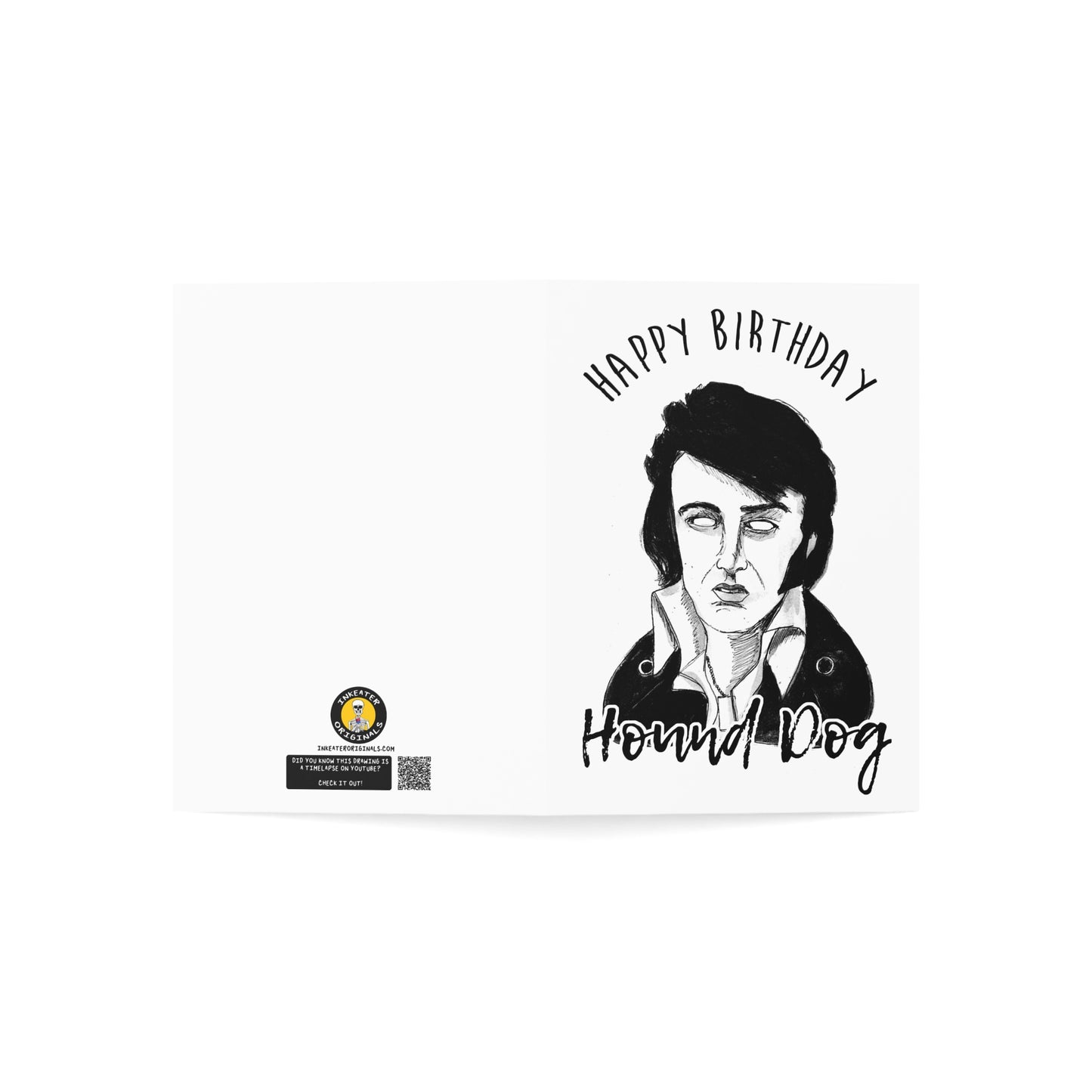 Elvis Zombie Birthday Wishes: Happy Hound Dog!