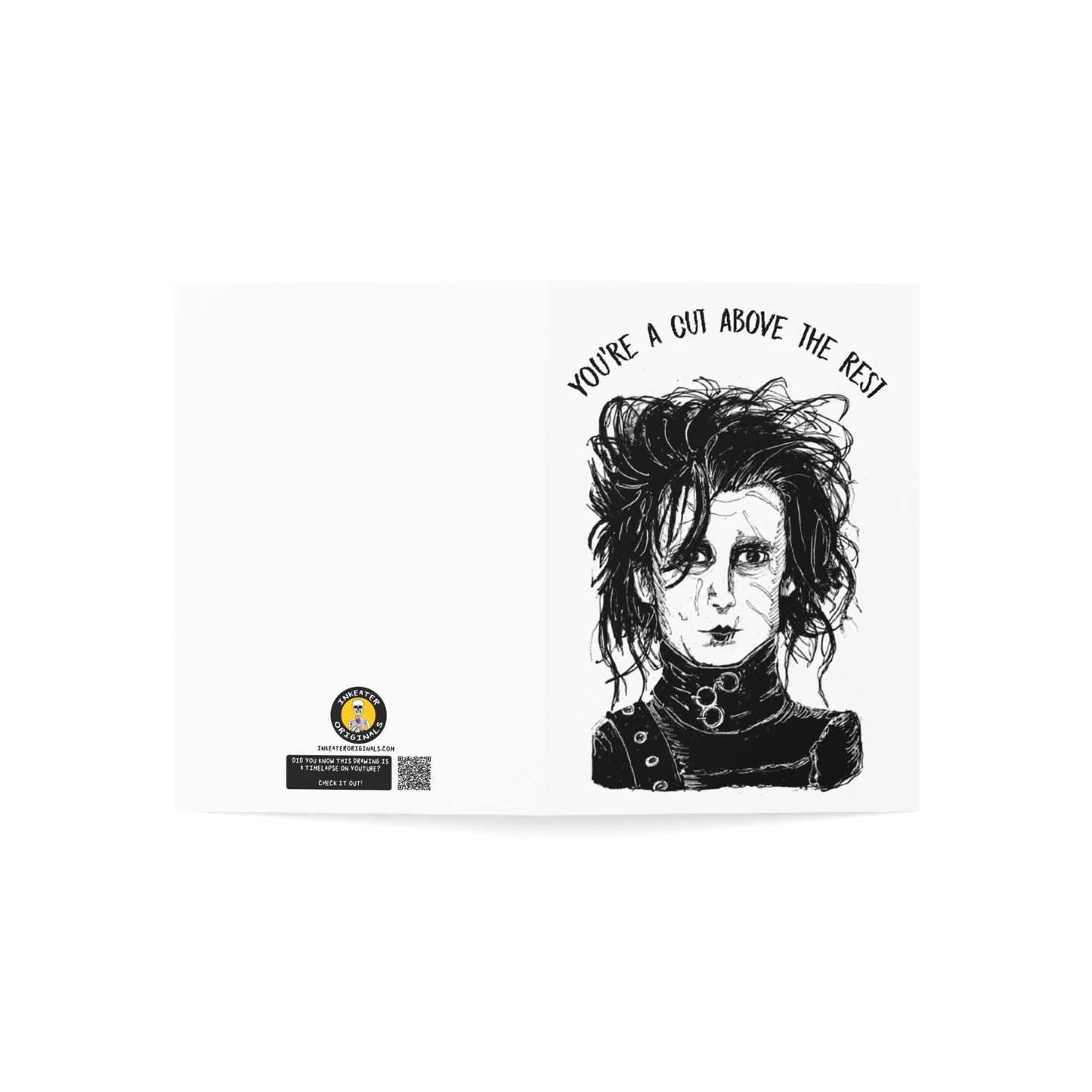 Cut Above: Scissorhands Anniversary Card