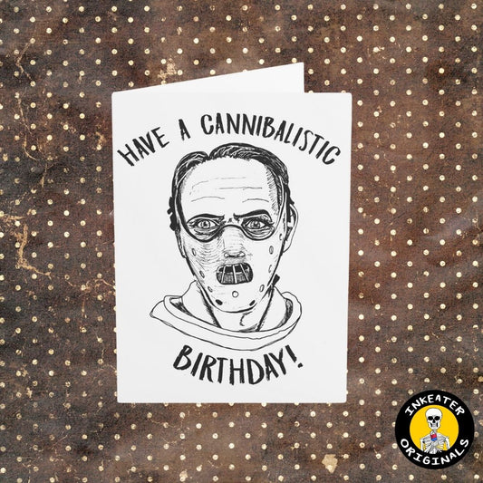 Cannibal Genius B-Day Card