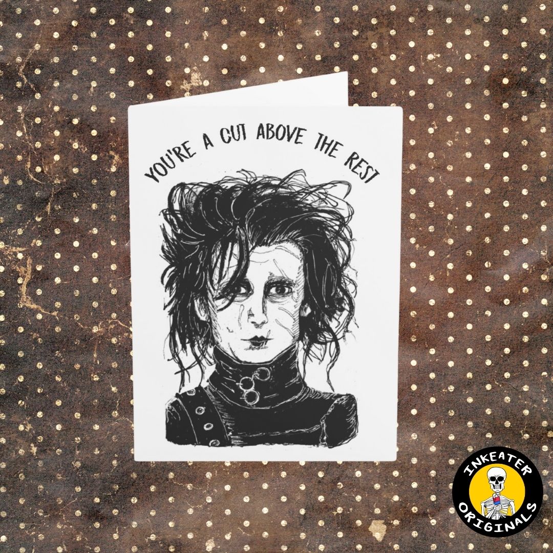 Cut Above: Scissorhands Anniversary Card