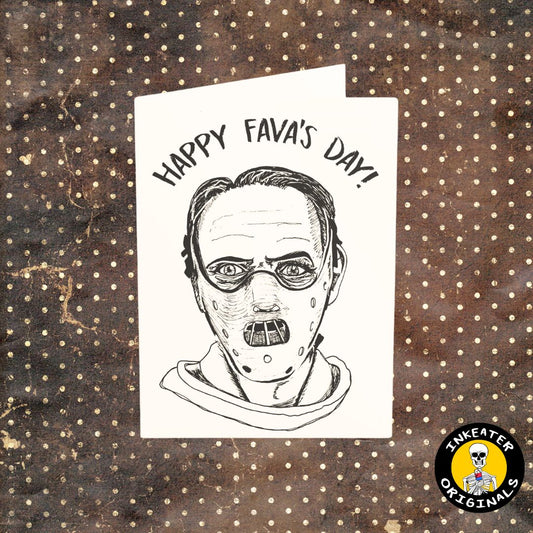 Happy Fava's Day - Cannibal Genius Card
