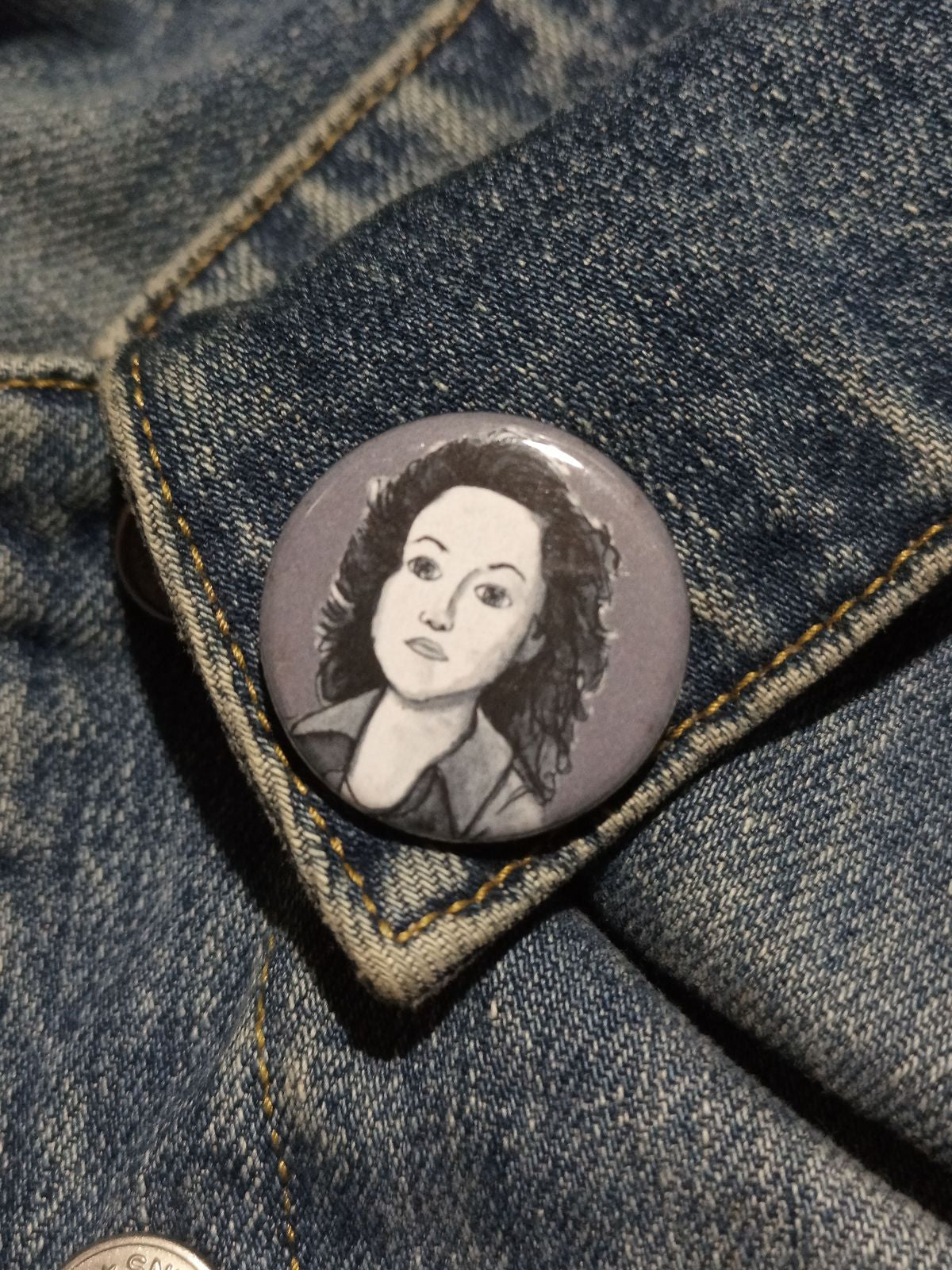 Ellen Ripley Button | Horror Women Pinback Collectible