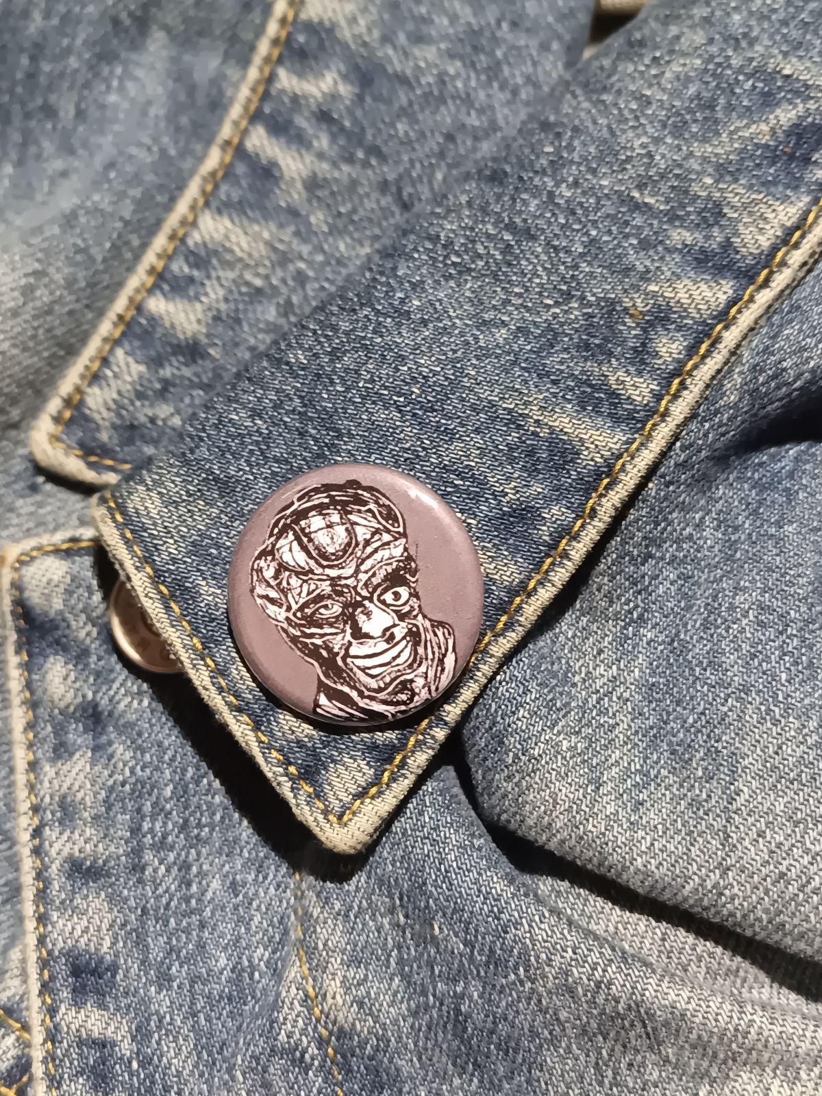 Toxic Avenger Pin | Cult Classic Horror Button Gift