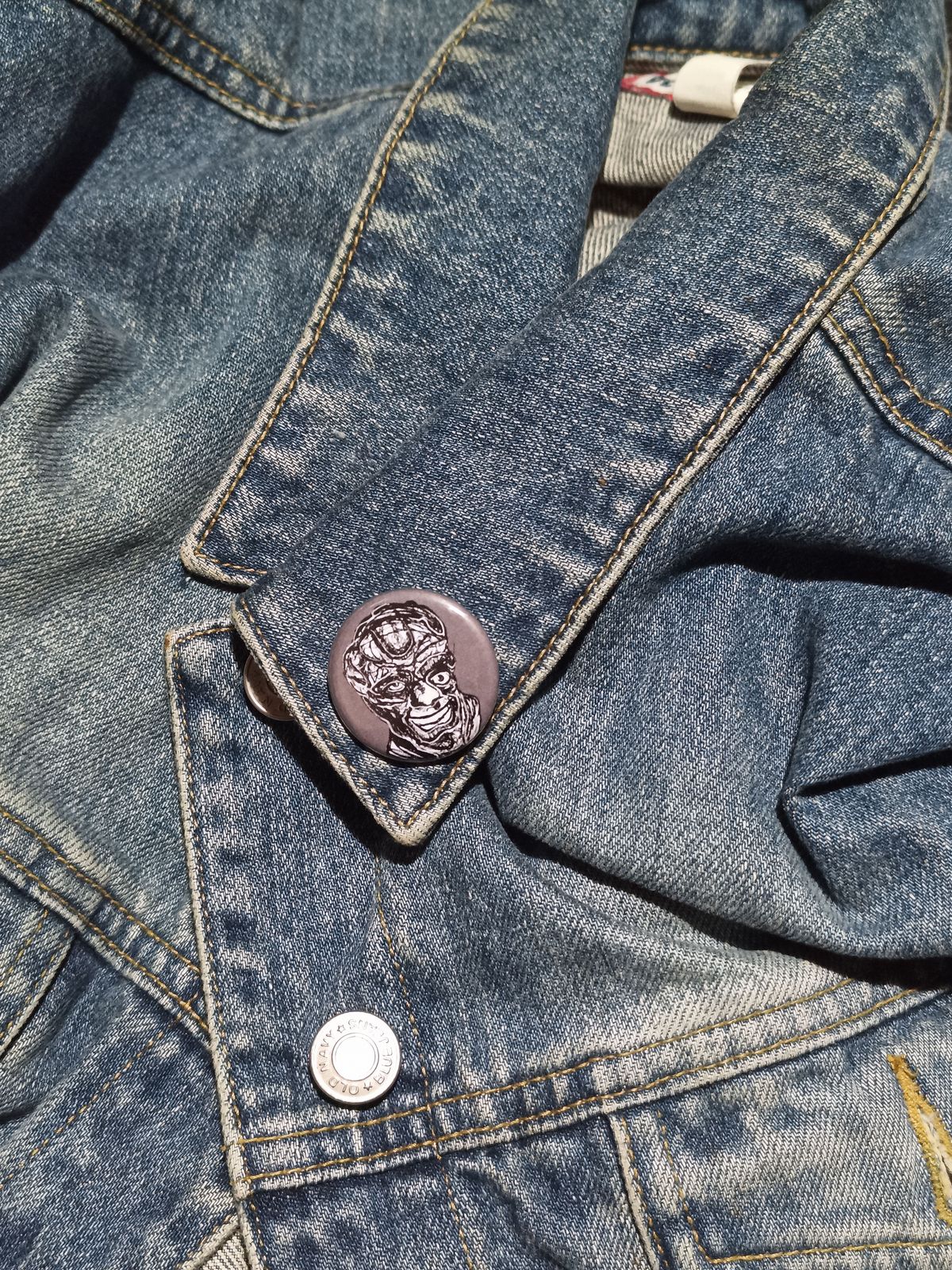 Toxic Avenger Pin | Cult Classic Horror Button Gift