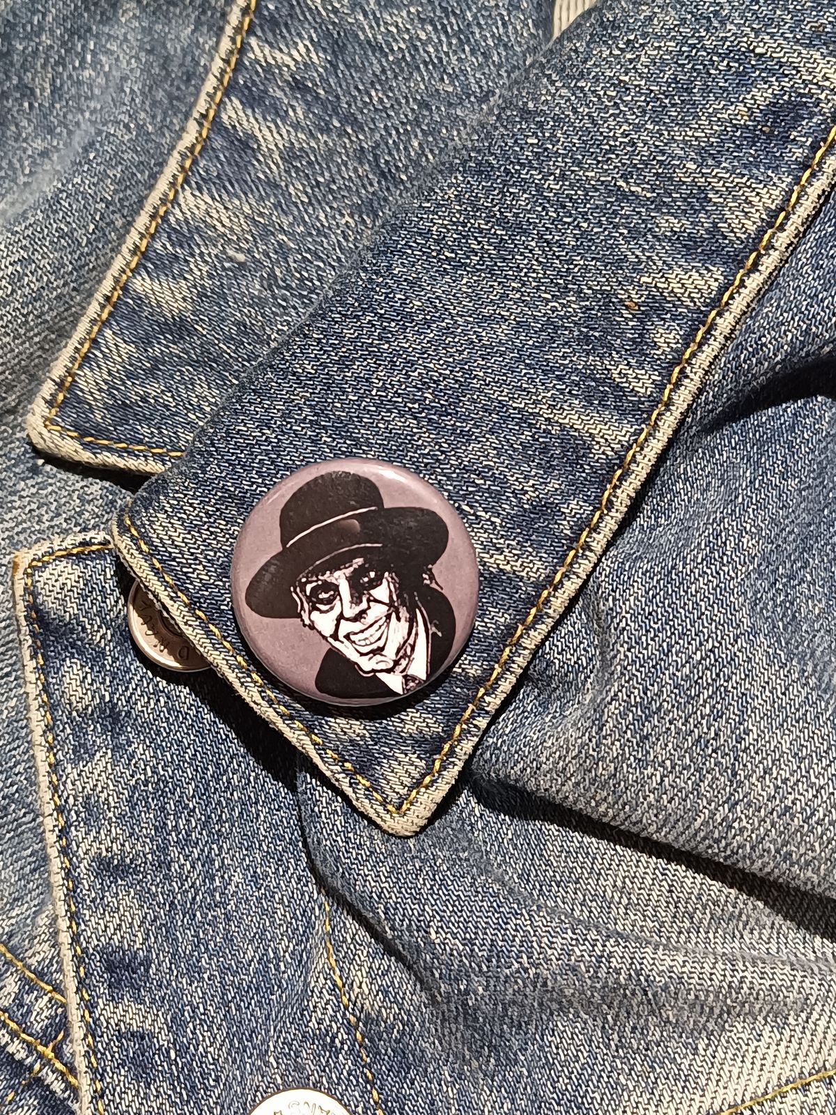 Reverend Henry Kane Pinback Button - Iconic Horror Gift for Poltergeist Fans