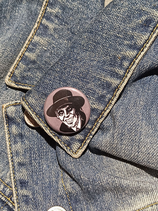 Reverend Henry Kane Pinback Button - Iconic Horror Gift for Poltergeist Fans