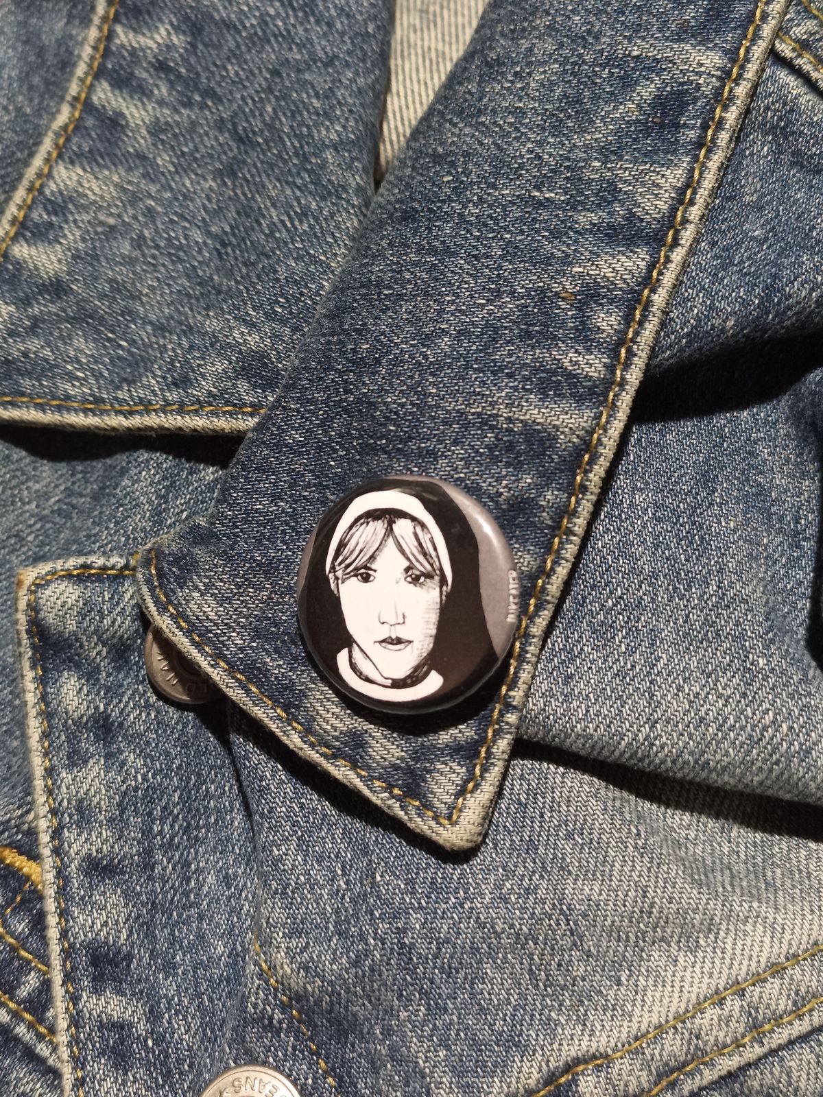 Sister Mary Eunice AHS Button – Spooky Gift for Horror Fans