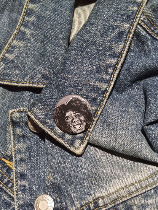 Queenie AHS Coven Button – Witchy Horror Pin for Fans