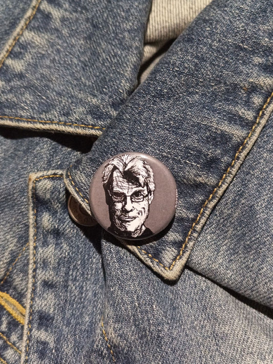 Stephen King Pinback Button – Gift for Horror Writers & Fans
