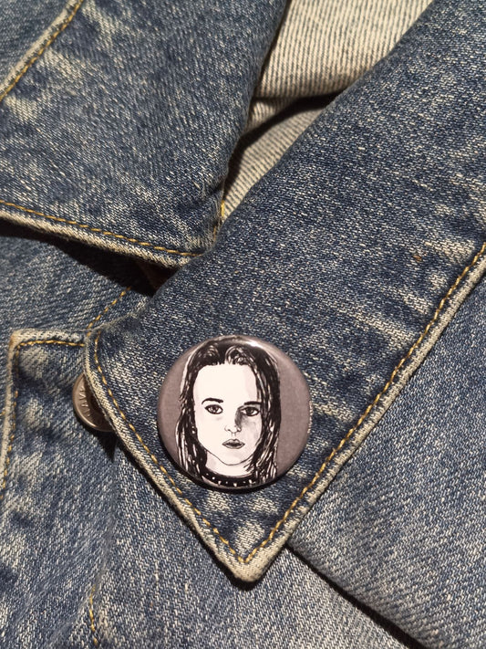 Sarah The Craft Pinback Button – Witchy Horror Gift Idea