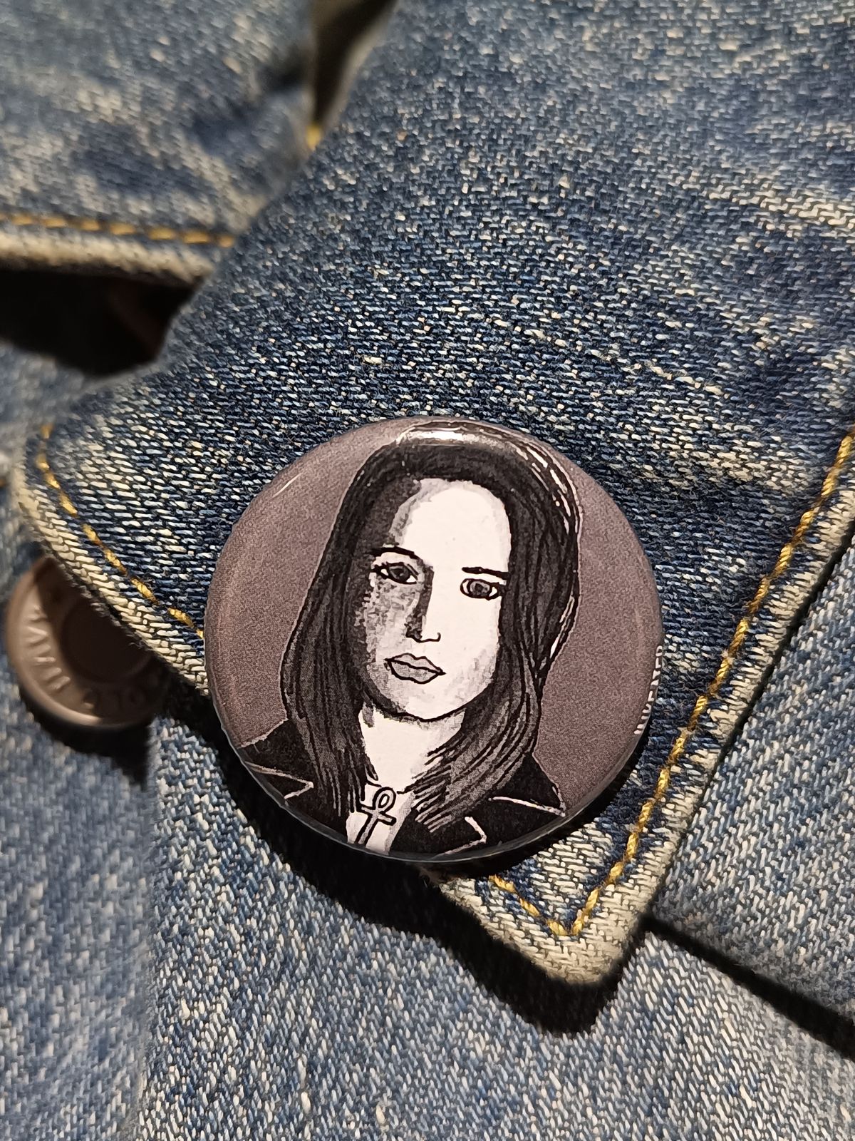 Bonnie The Craft Pinback Button – Witchy Gift for Horror Fans