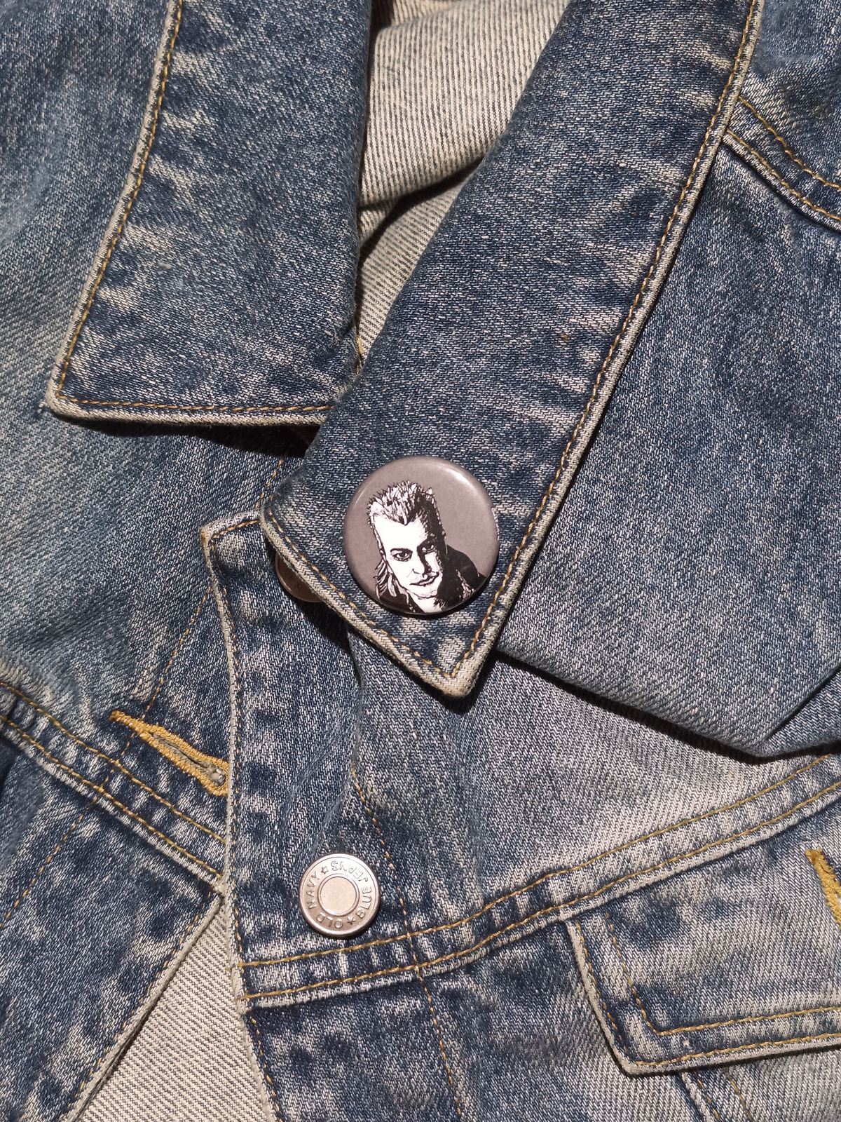 David Powers Lost Boys Pin – 80s Vampire Gift for Horror Fans