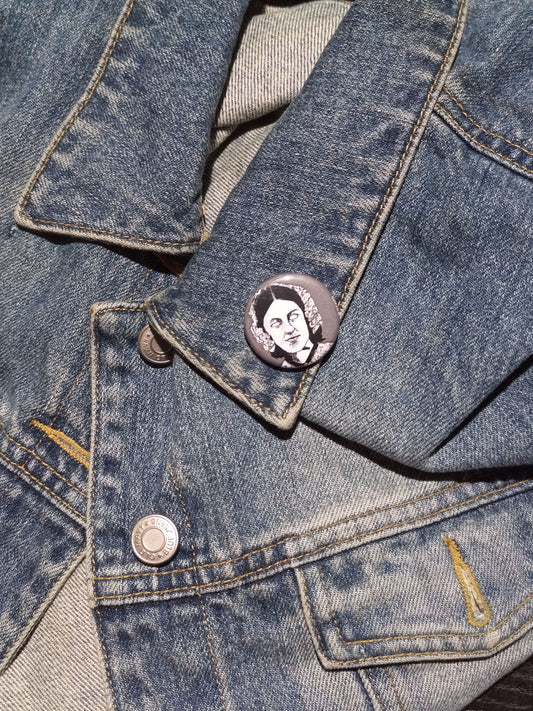 Florence Nightingale Zombie Pin – Spooky Gift for History Buffs