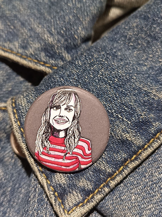 Rose Armitage Pin – Get Out Horror Button for Collectors
