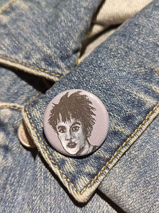 Selena 28 Days Later Pin – Cult Horror Icon Button Collectible