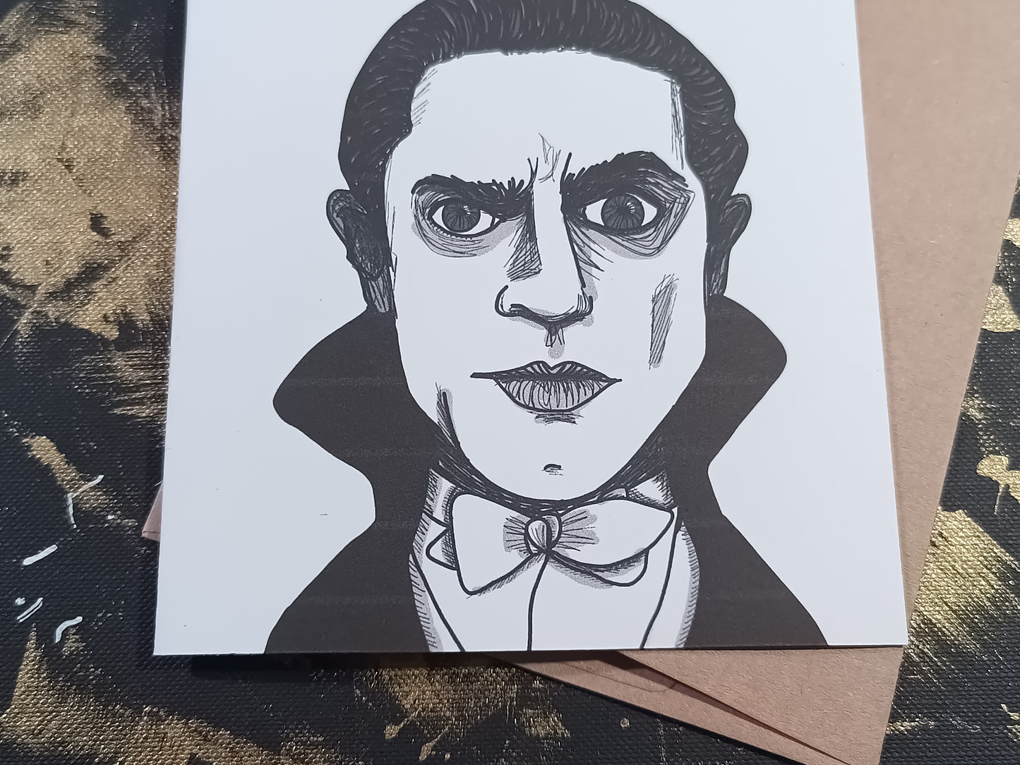 Bela Lugosi Card – “You’re My Favorite Creature of the Night” – Vampire Greeting Card
