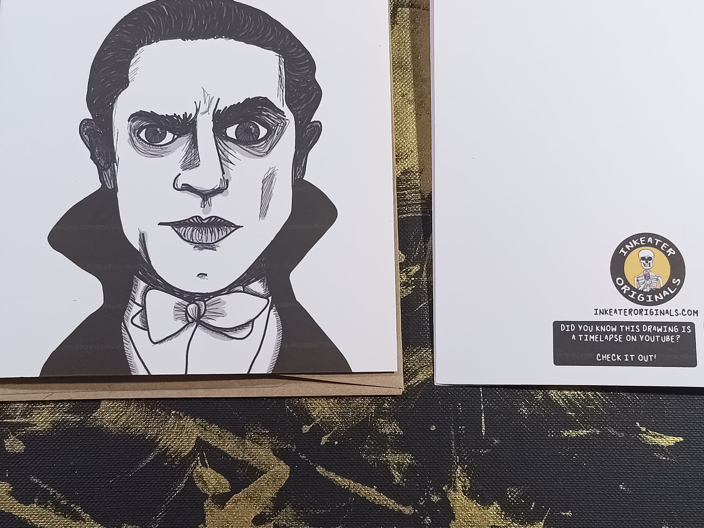 Bela Lugosi Card – “You’re My Favorite Creature of the Night” – Vampire Greeting Card