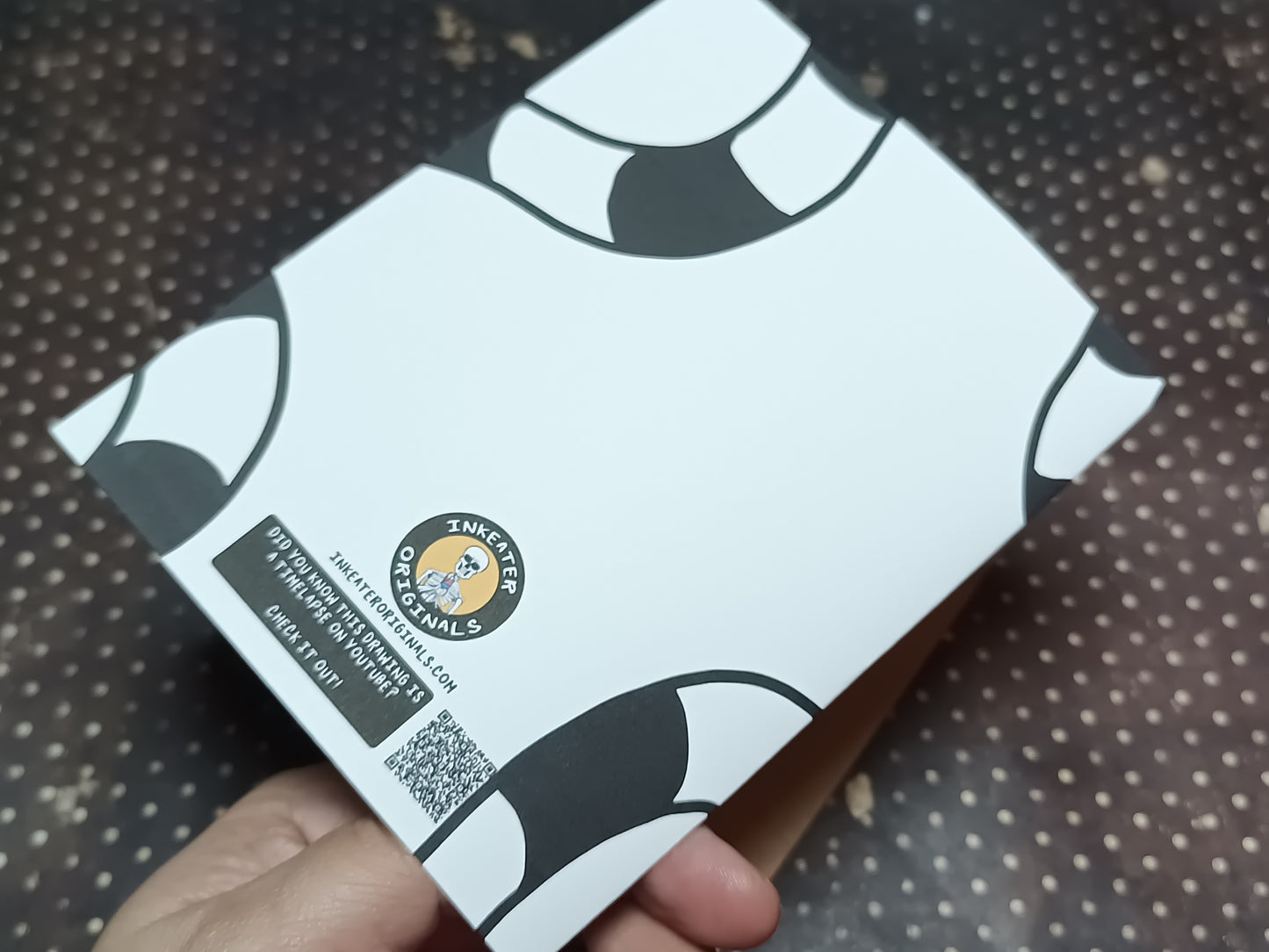Say My Name Card – Quirky Snake Design, Spooky Fun Greeting, Beetlejuice Vibes