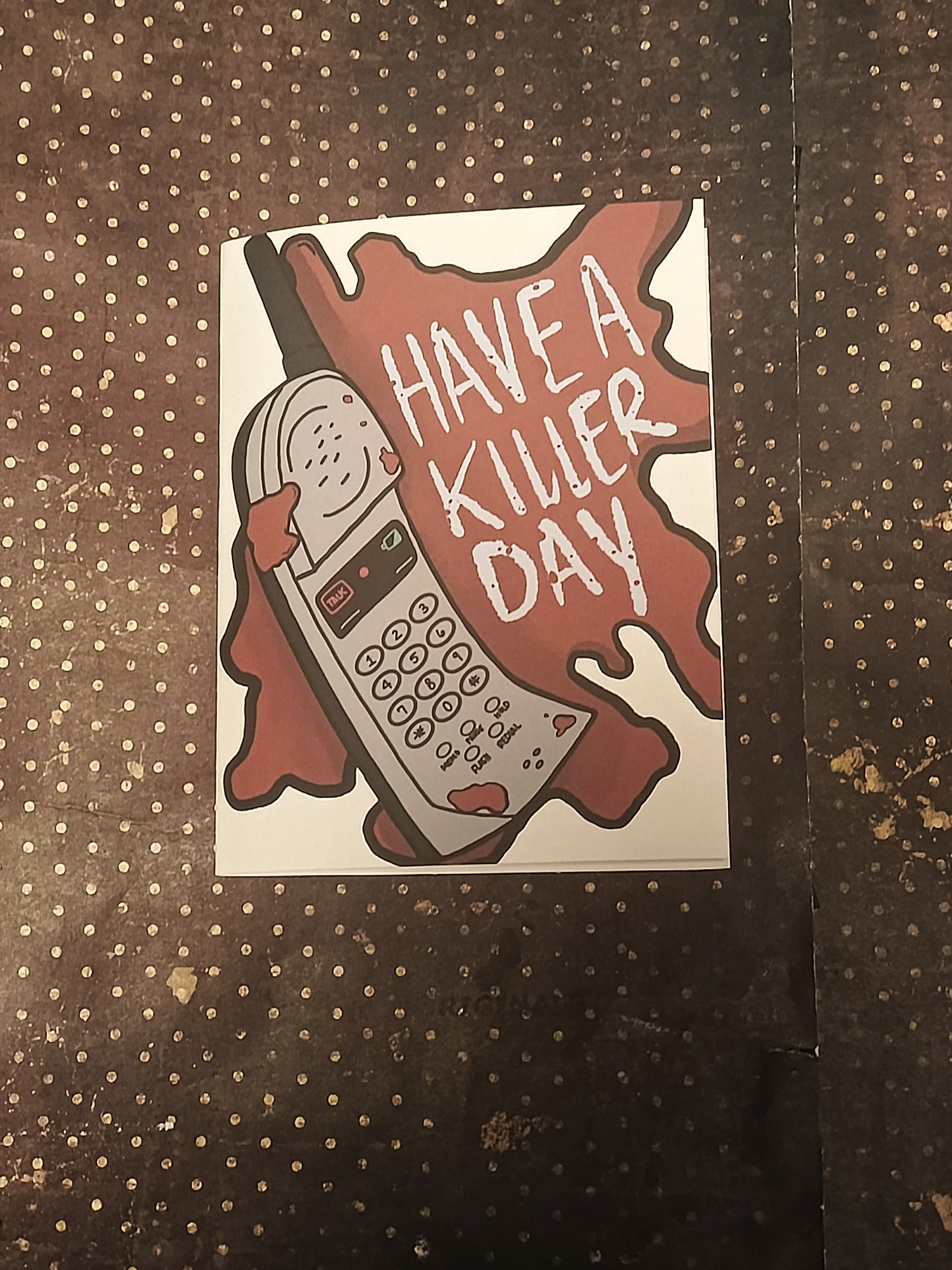 Have a Killer Father's Day Card | Horror Father's Day Card for Horror Fans