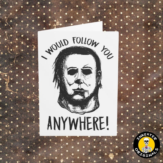 Masked Silent Killer Anniversary Card