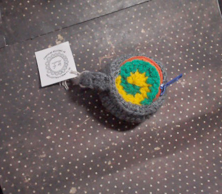 Crocheted Cauldron Zippered Pouch – One of a Kind & Spooktacular