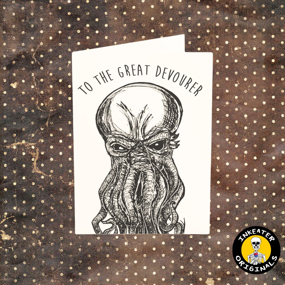 To the Great Devourer - Cthulhu Card