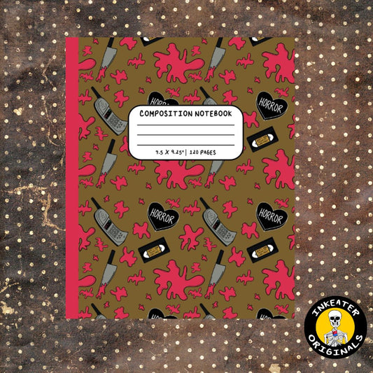 Horror-Themed Notebook: Chilling Chronicles Journal