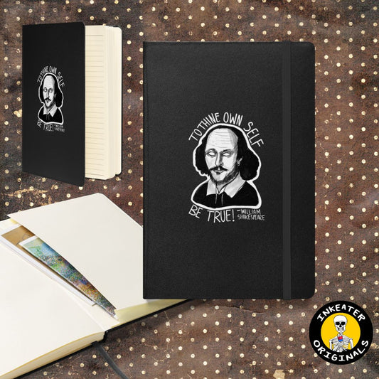 Zombie Shakespeare Hardcover Notebook – “To Thine Own Self Be True”