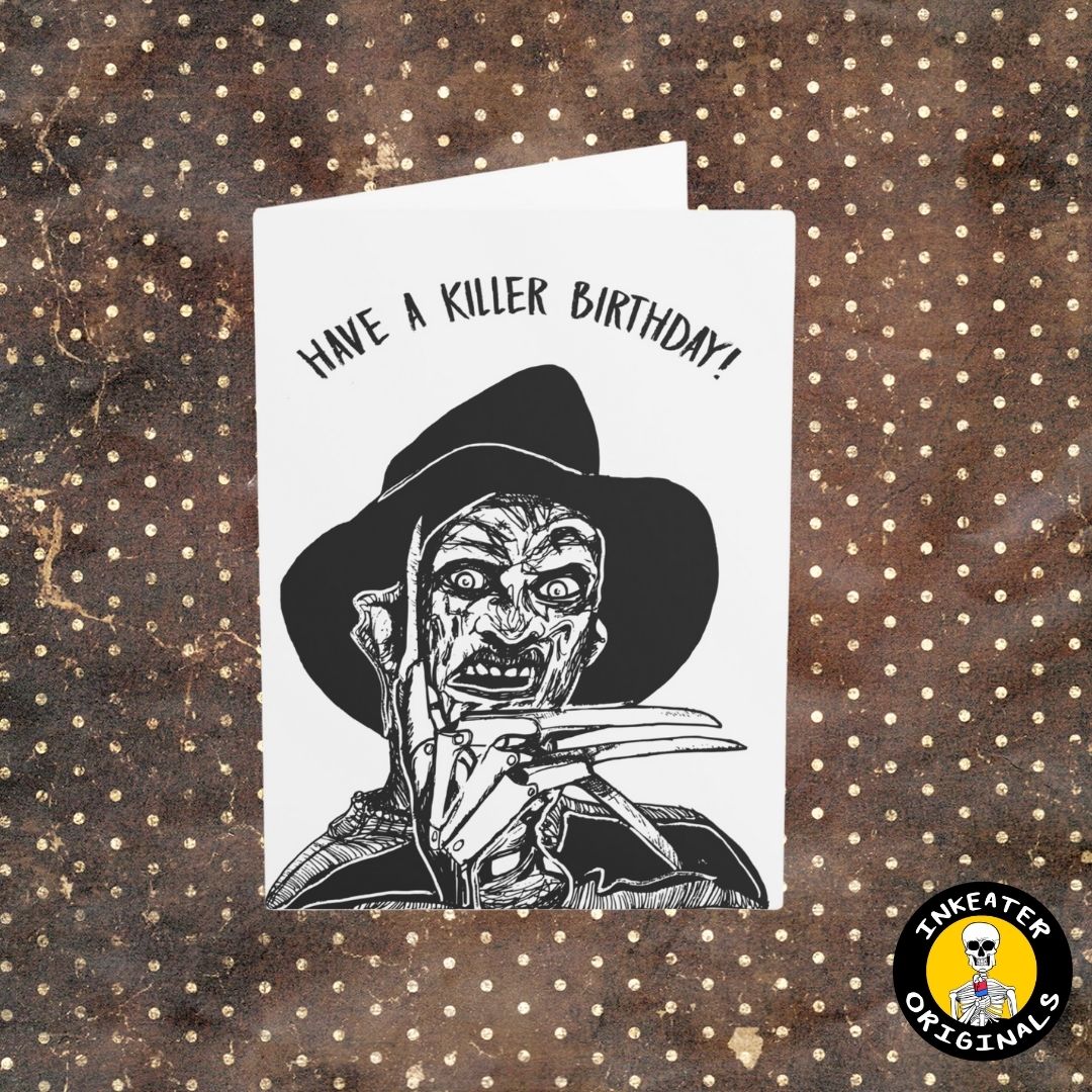 Burned Dream Haunter Birthday Card