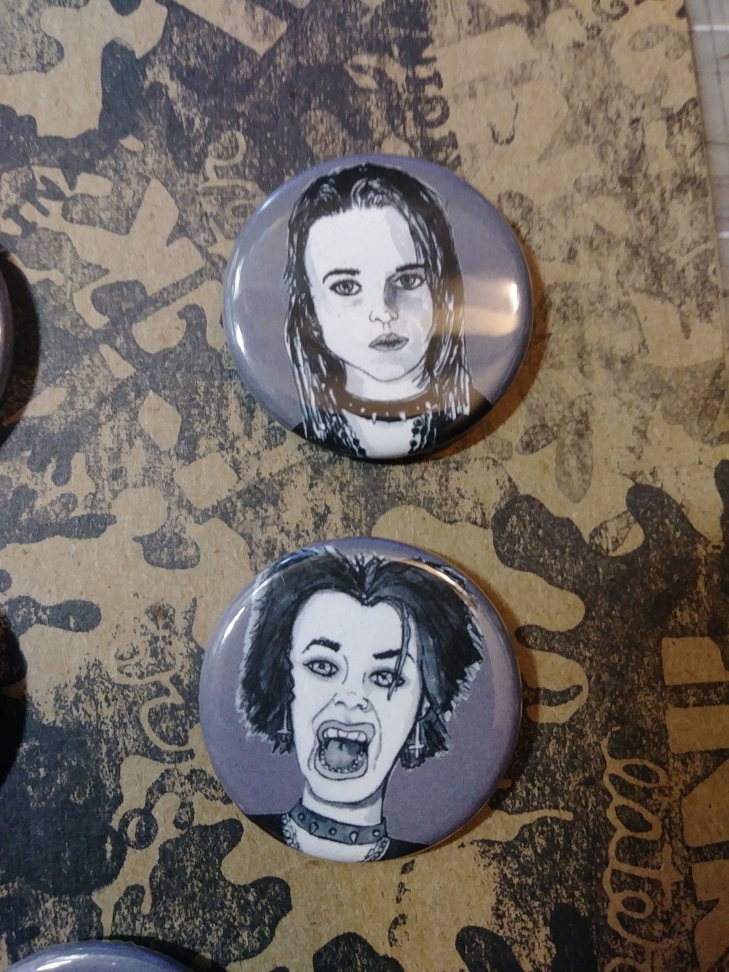 The Craft Witches Pinback Buttons: Perfect witchy gifts for her.