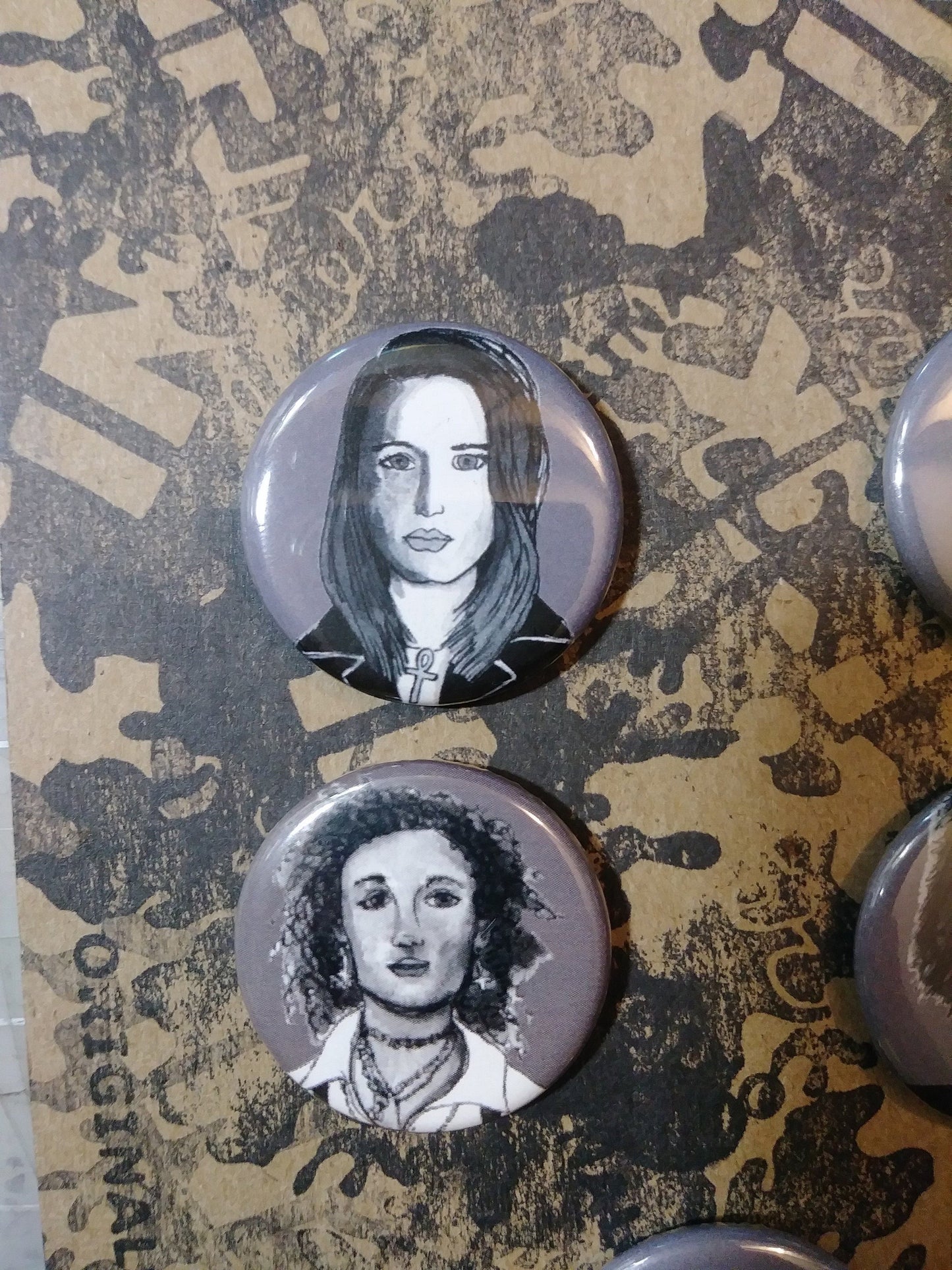 The Craft Witches Pinback Buttons: Perfect witchy gifts for her.