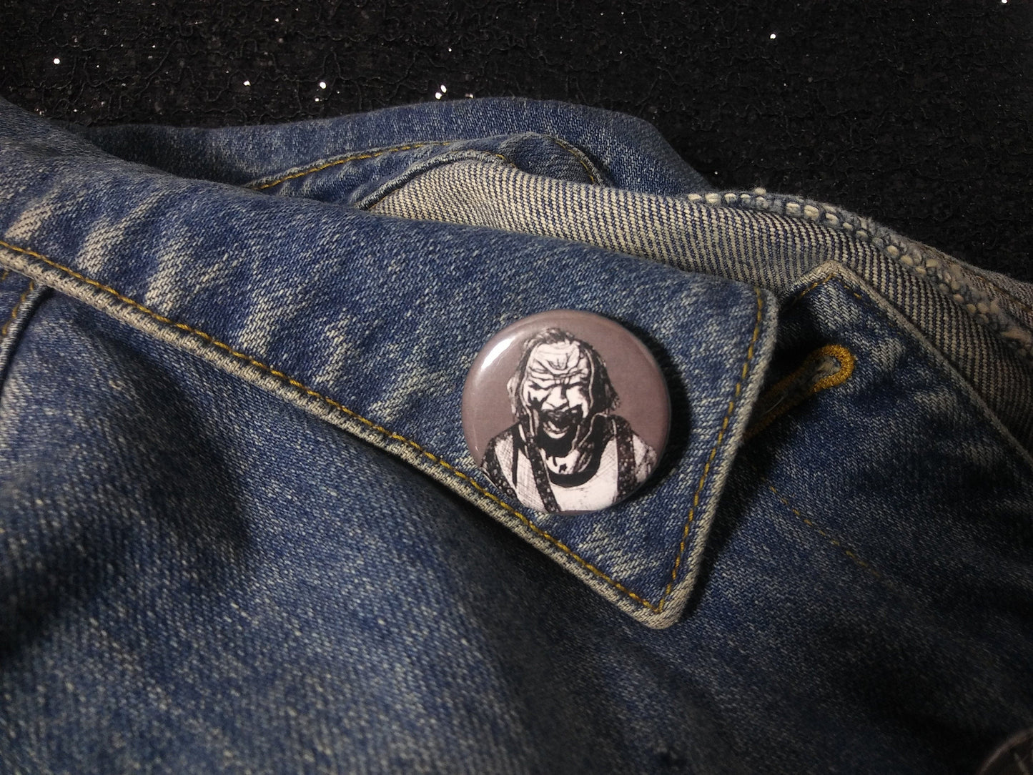 Hills Have Eyes Pluto Pinback Button - Embrace the Horror!