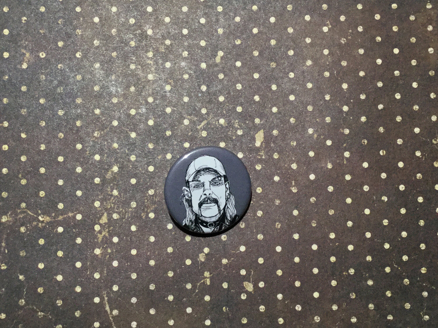 Joe Exotic Tiger Pinback Buttons - Roar in Style with Tiger-Inspired Gifts!