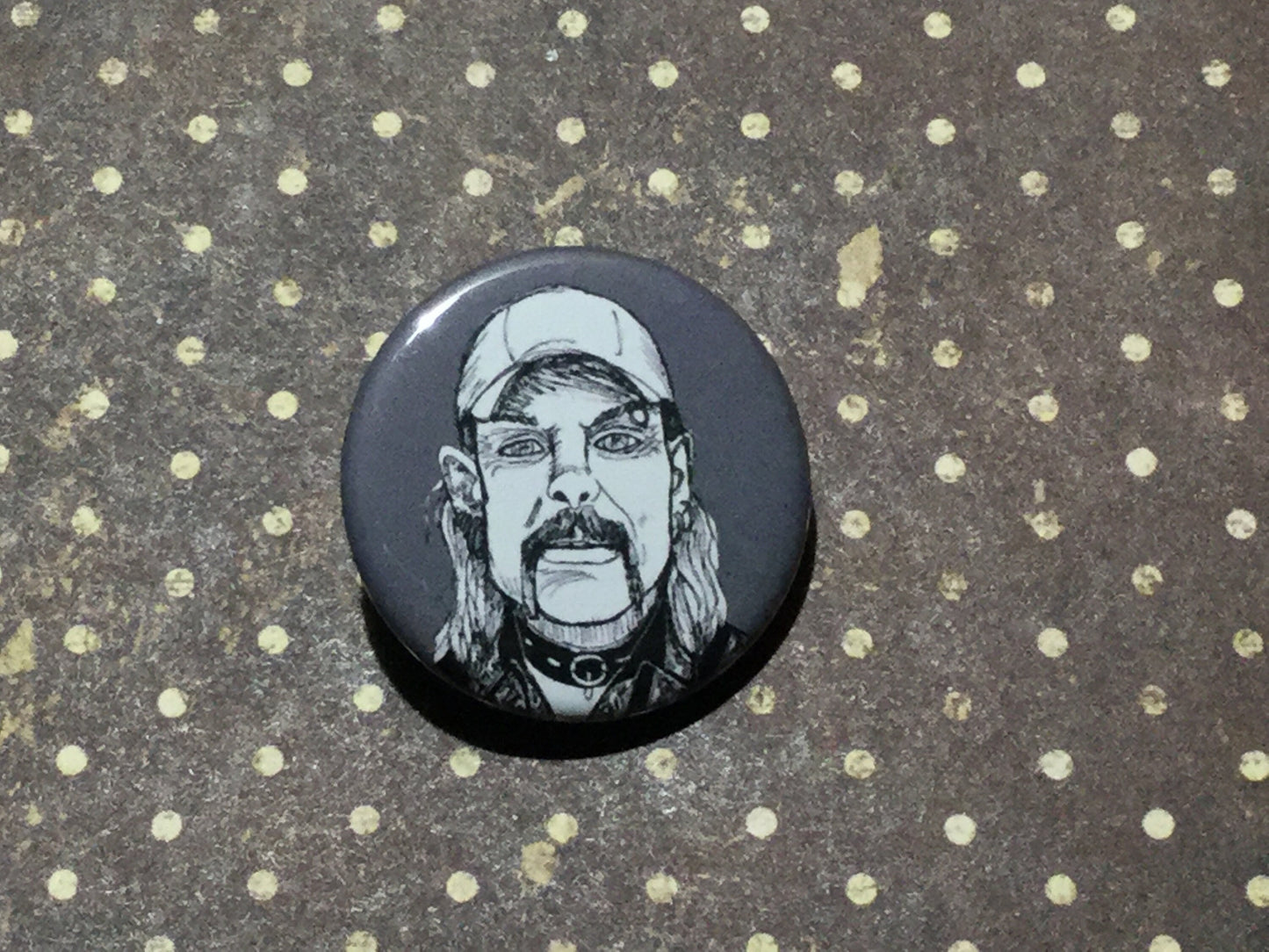 Joe Exotic Tiger Pinback Buttons - Roar in Style with Tiger-Inspired Gifts!