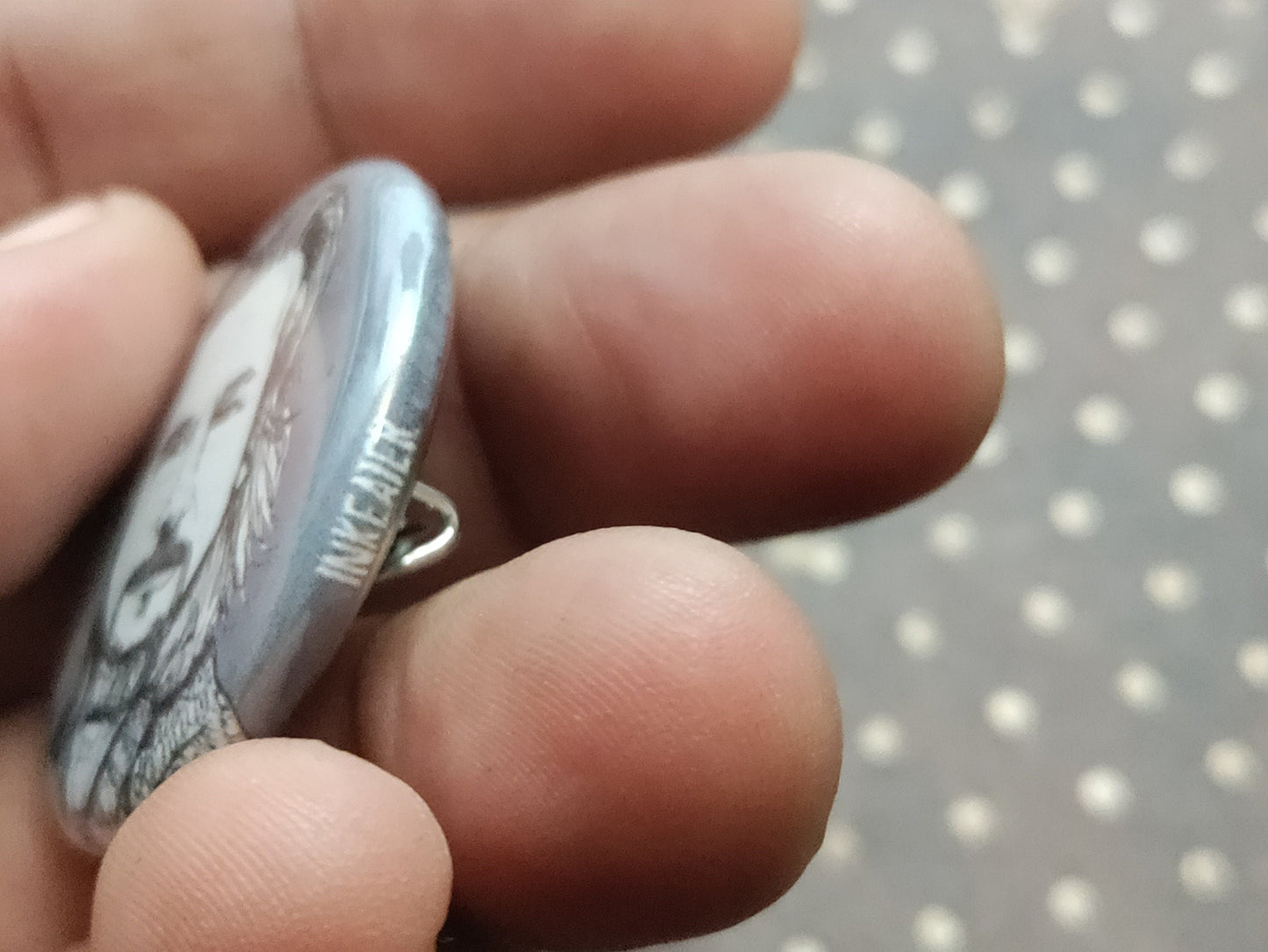 The Dude Big Lebowski Pinback Button - Show your love for The Dude with this cool accessory.