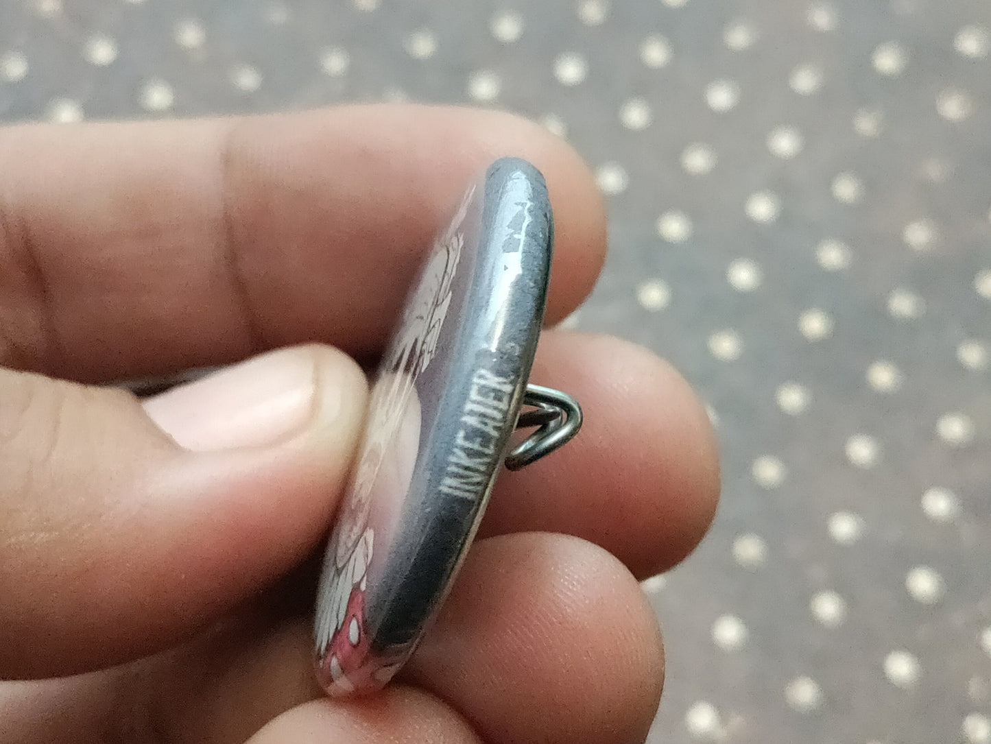 Wrinkles the Clown Pinback Button - Creepy Collectible for Horror Fans!